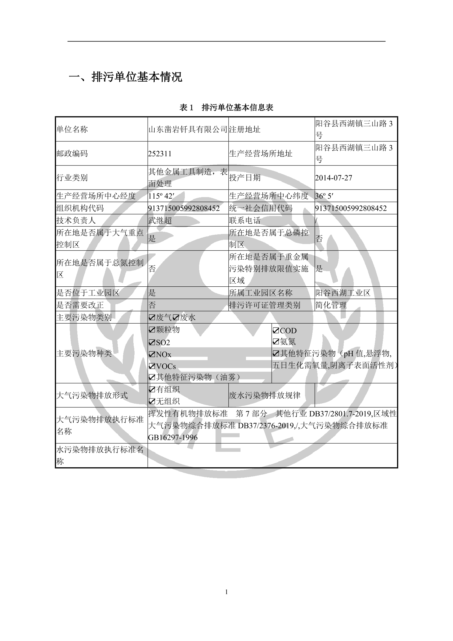 排污许可公示